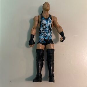 Wrestling Action Figure with Skull Design